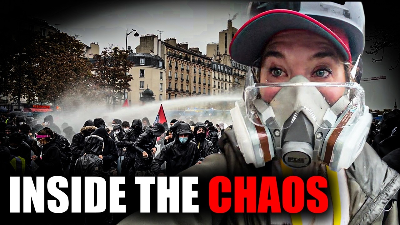Paris ON FIRE: Raw footage from inside tonight's riots in France