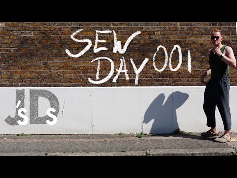 Jonathan's Days: Sew Day 001 - First Sewing Machine & 101 Trousers