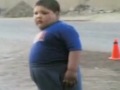 Little Fat Gangster Kid In Iraq Dancing 