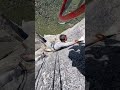 Karate Kick Boulder Problem On El Cap Freesolo