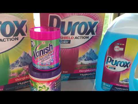 PUROX & ARIEL / VANISH FLECKENPULVER - Kochwäsche 95 - MIELE W3241 & Bonusteil