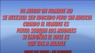 Dinero por Sangre - Regulo Caro - Vídeo Lyric (CORRIDOS 2017)