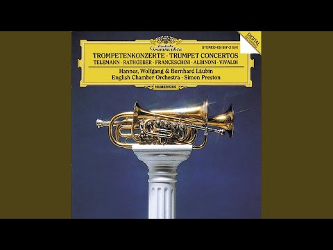 Albinoni: Concerto in B-Flat Major for Trumpet and Orchestra: I. Allegro