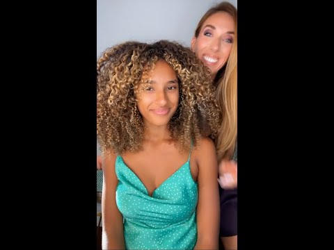 Tight Curls Routine Using Ouidad Styling Products