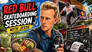 Aapon viimeinen päivä Thaimaassa — Red Bull -puistossa Jessen kanssa