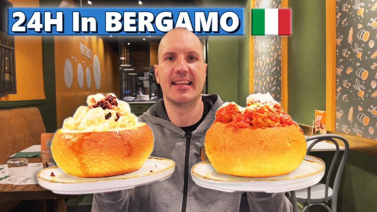 24 Hours in Bergamo & Milano | Ultimate Italian Food Tour 🇮🇹