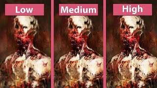 Layers of Fear – PC Low vs. Medium vs. High Graphics Comparison