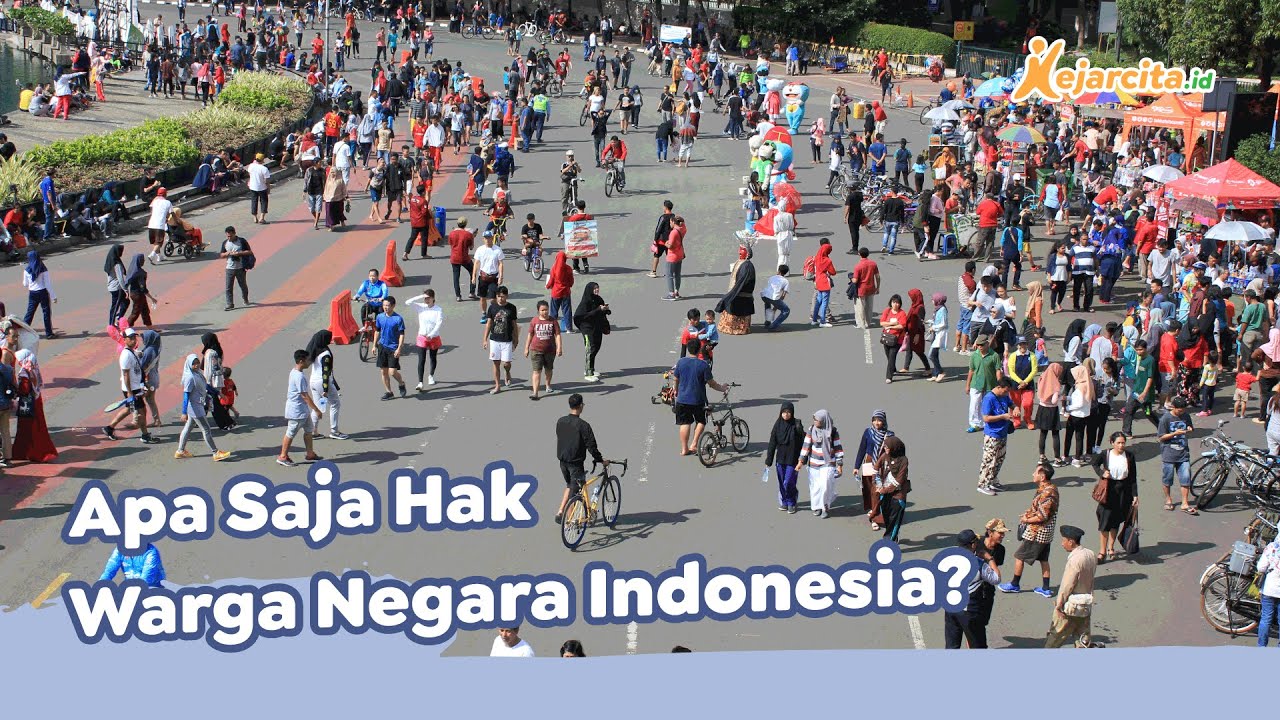 Apa Saja Hak Warga Negara Indonesia | Contoh Soal Hak sebagai Warga Negara | PKN SD
