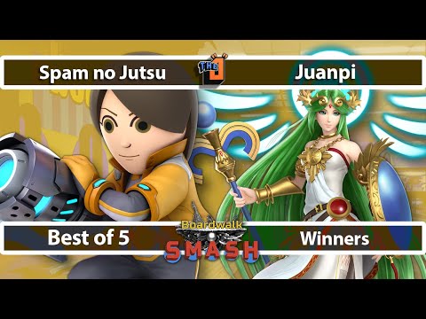 The Boardwalk Monthly - Spam No Jutsu (Yoshi, Mii Gunner) vs Juanpi (Palutena) - Winners R1 - SSBU