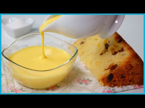 CREMA INGLESE Ricetta classica e versione con la Panna