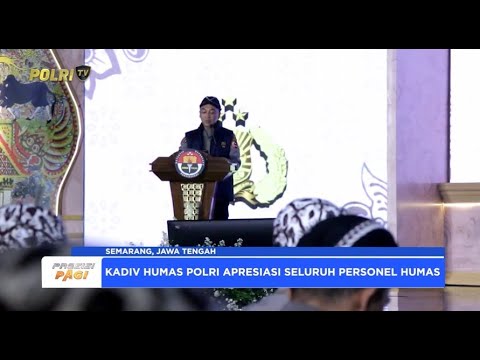 RAKERNIS HUMAS POLRI 2025, KADIV HUMAS POLRI SAMPAIKAN APRESIASI KINERJA PERSONEL HUMAS