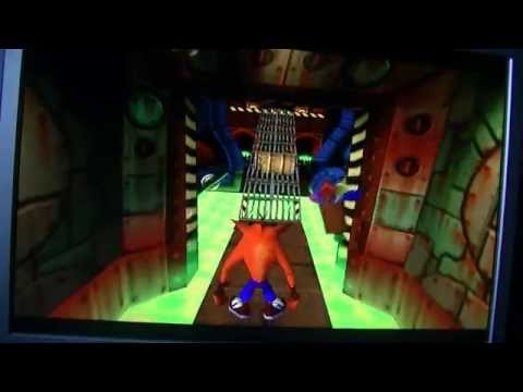 Crash Bandicoot playthrough pt16 - Toxic Waste & Pinstripe Boss Battle!