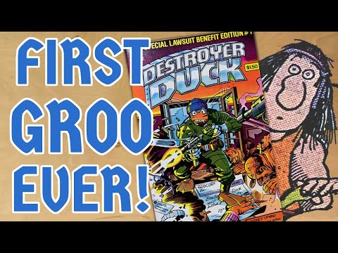 Destroyer Duck (not Howard the Duck) First Appearance of Groo the Wanderer