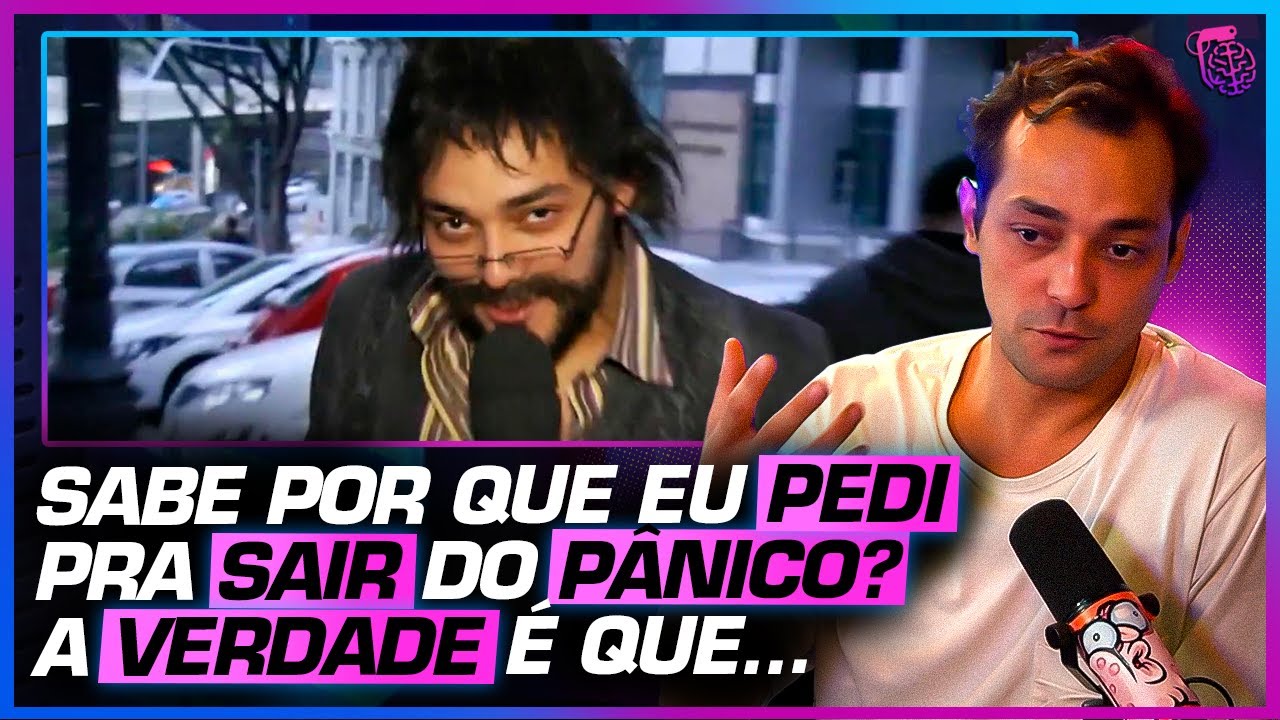 TRETAS ESCONDIDAS? OS BASTIDORES do PÂNICO e o MOTIVO da SAÍDA do EDU STERBLITCH