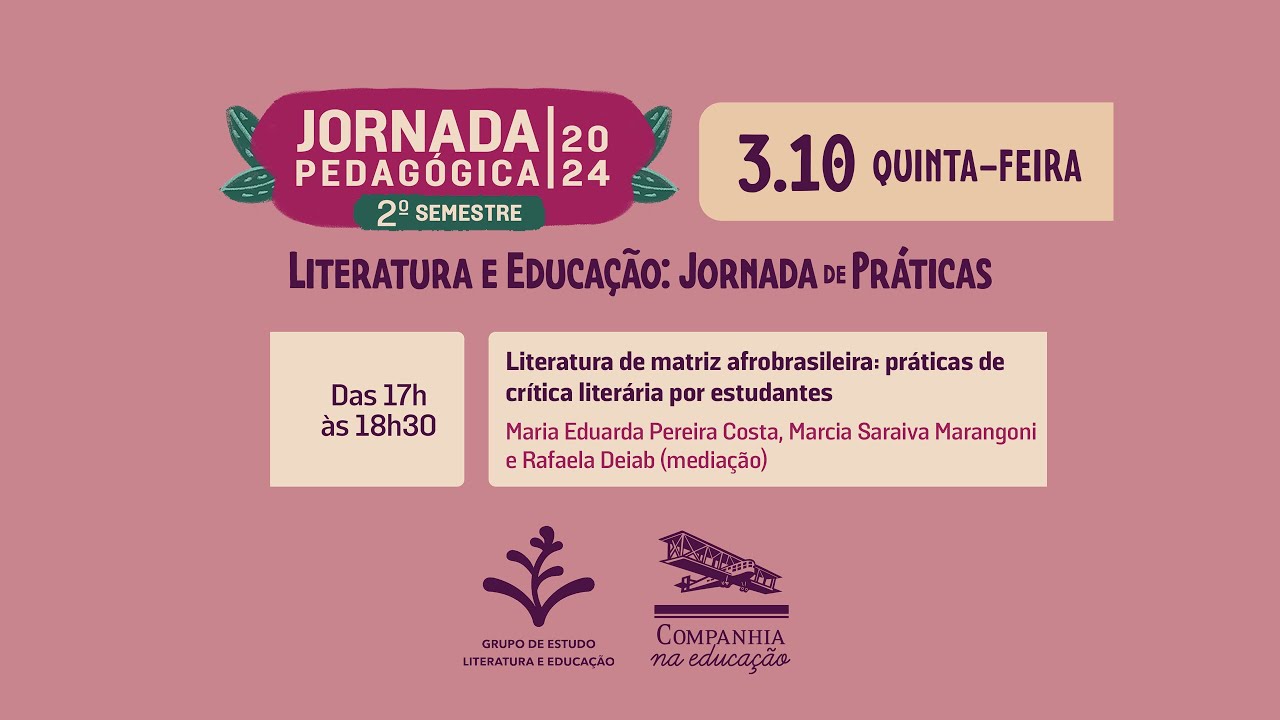 Literatura de matriz afrobrasileira: práticas de crítica literária por estudantes