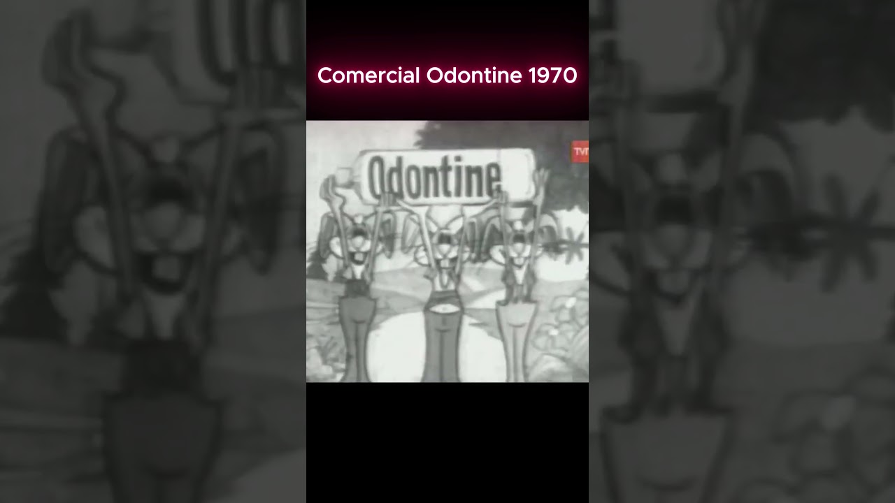Comercial Vintage Odontine 1970 | Publicidad Clásica de Chile | El Chile de Antes