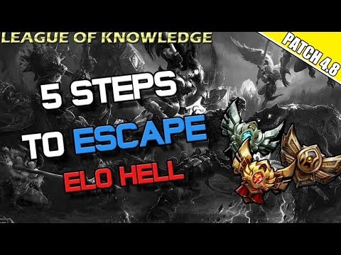 ✔ HOW TO WIN -  5 TIPS TO ESCAPING ELO HELL AND WINNING GAMES | League of Legends | Season 4