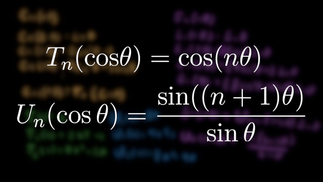 Intro to Chebyshev Polynomials