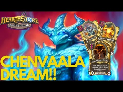 CHENVAALA=BUY EVERY ELEMENTALS!! | Hearthstone Battlegrounds