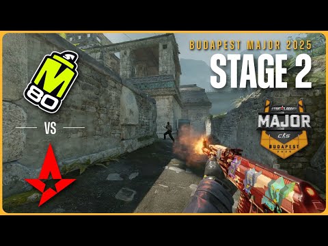 M80 vs Astralis - HIGHLIGHTS - StarLadder Budapest Major 2025 - STAGE 2 | CS2