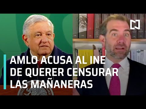 ¿INE intenta censurar Las Mañaneras? | AMLO Acusa al INE de querer suspender Las Mañaneras -En Punto