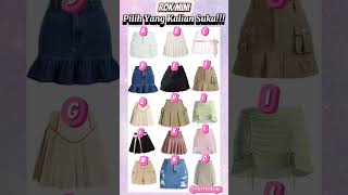 Download lagu Yang Mana Pilihan Kalian ??? #rok #koreanoutfitideas #rokwanita #cute mp3