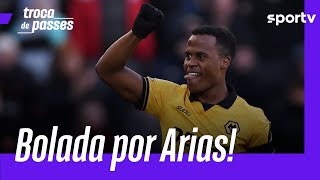 PALMEIRAS RECEBE O VITÓRIA E FAZ PROPOSTA MILIONÁRIA POR JHON ÁRIAS | TROCA DE PASSES | sportv