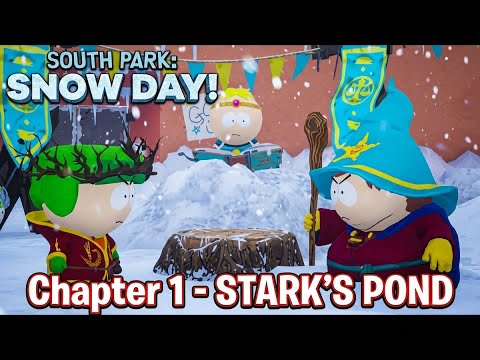 Chapter 1 - STARK'S POND | SOUTH PARK: SNOW DAY! | Walkthrough, Gameplay, No Commentary, 4K