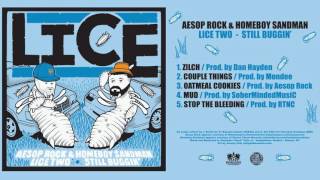 Aesop Rock &amp; Homeboy Sandman - Lice 2: Still Buggin&#39; (Official Audio)