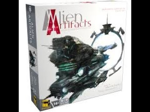 Boardgame Night ; We play Alien Artifacts