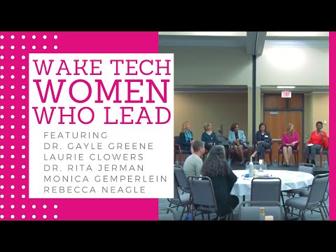 Wake Tech Women Who Lead (3/27/18)