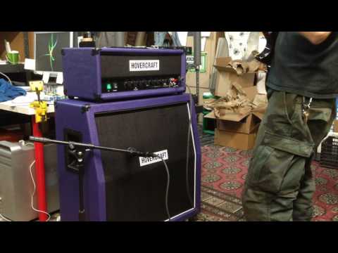 Caribou 50 SN84 - purple half stack with custom fuzz and voice controls