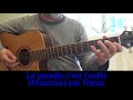 Le paradis c'est l'enfer (Maurane) reprise guitare voix 1995