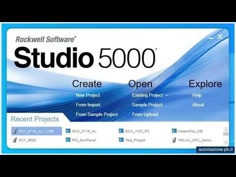 Programmazione PLC Allen Bradley in Studio 5000: ambiente di sviluppo