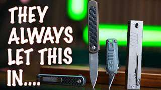 Top 5 EDC Knives Security ALWAYS Misses