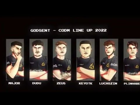 @GODSENT🇧🇷 announced 2022 CODM Roster