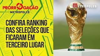 Terceiro lugar: De 12, apenas 8 seleções vão seguir para fase do mata-mata da Copa