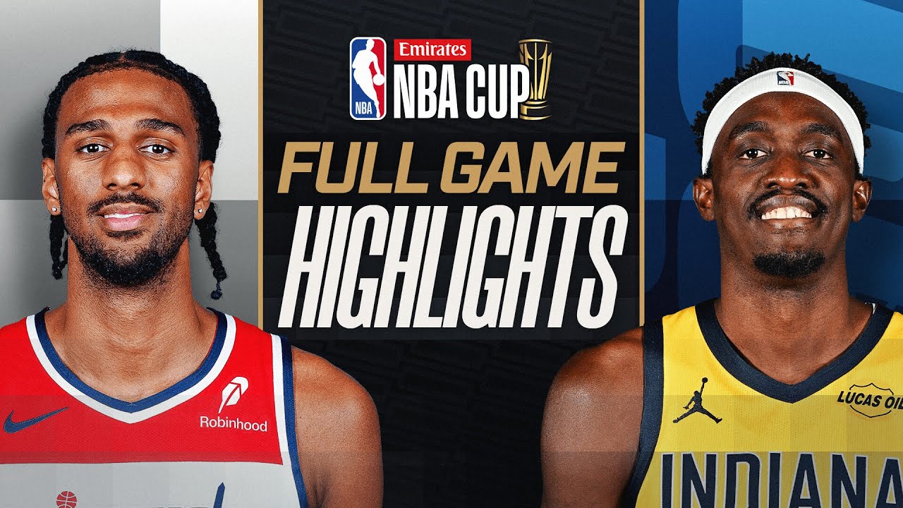 WIZARDS at PACERS | EMIRATES NBA CUP 🏆 | FULL GAME HIGHLIGHTS | November 28, 2025