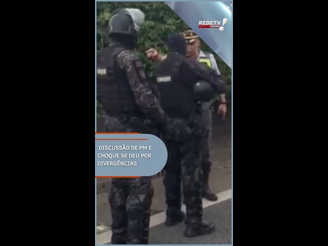 Atrito entre Polícia e Batalhão de Choque ocorreu por divergência de procedimento #Shorts