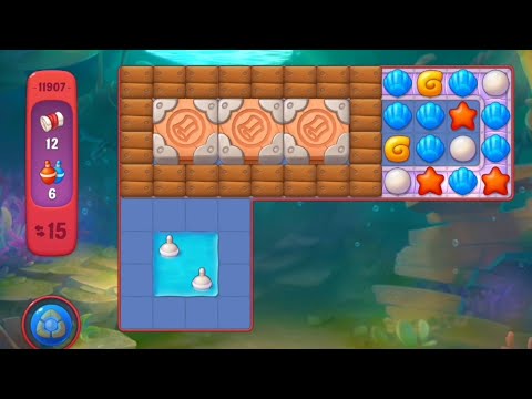 Fishdom 11907 Hard Level - NO 💣🧨💥