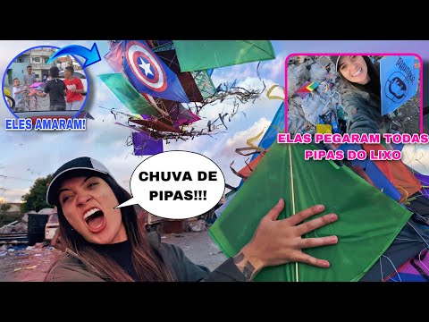 PARAÍSO DA XEPA | IRMÃS PIPEIRAS PEGARAM MUITAS PIPAS PELO LIXÃO E LEVARAM PARA AS CRIANÇAS!