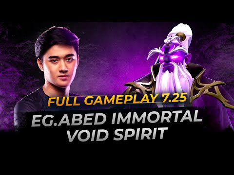 Abed Immortal Void Spirit - Dota 2 Replay Full Gameplay