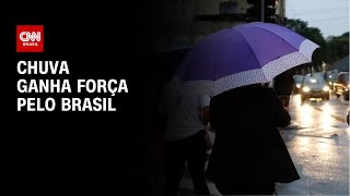 Vídeo: Previsão do tempo: chuva ganha força pelo Brasil | CNN NOVO DIA