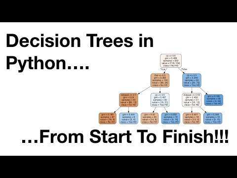 Classification Trees in Python from Start to Finish