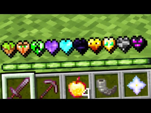 Minecraft, Mutta Mulla On Custom Sydämiä❤️