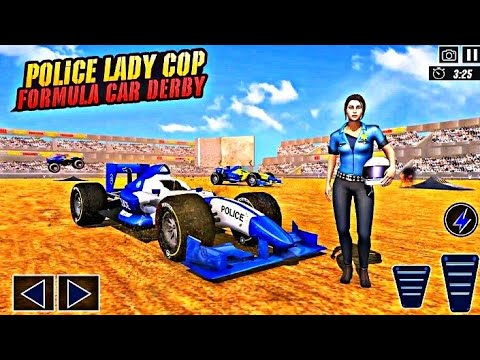Police Formula Car Derby  Demolition Crash Stunts ৷ Part 02 ৷ Android Gameplay । Android Car Game