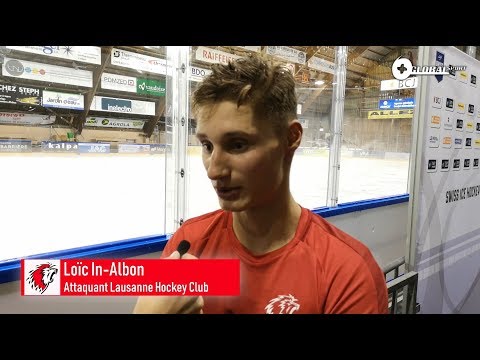 Loïc In Albon: "On fait la différence sur de petits détails"