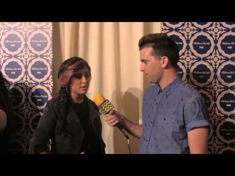 Jessica Meuse | American Idol Top 5 Elimination Red Carpet Interview | AfterBuzzTV