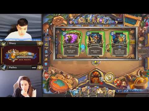 Hearthstone Grandmasters 2019: Shaxy vs Pathra | Week 1 Day 1 | Asia-Pacific