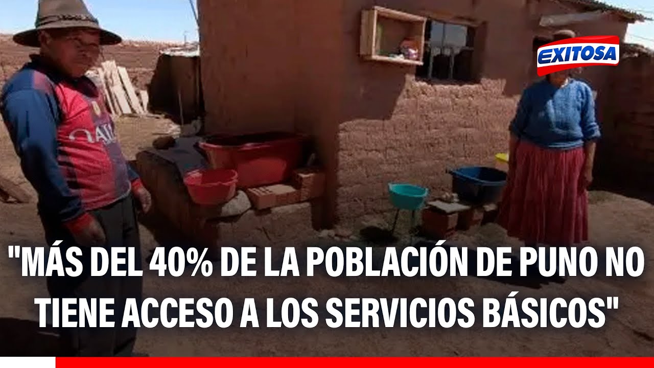 🔴🔵 Diana Pasaca: "Más del 40% de la población de Puno no tiene acceso a los servicios básicos"